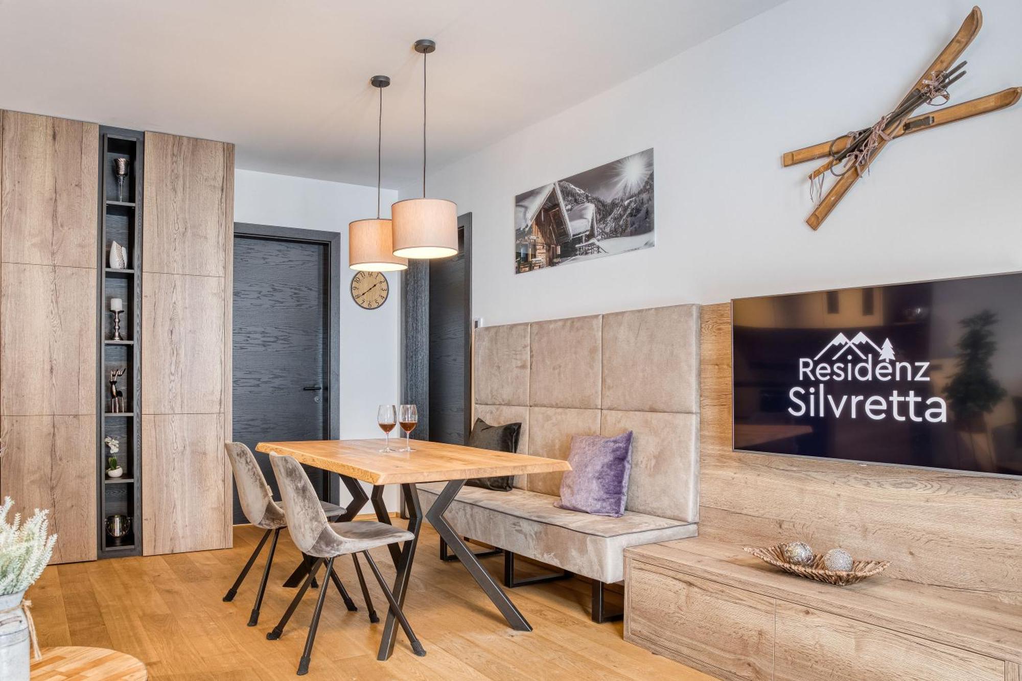 Exklusiv Und Elegantes Apartment In Der Residenz Silvretta - Inklusive Silvretta Card Premium 시 외부 사진